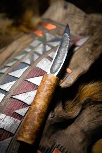 3810 Mansi-Era Традиционный Якутский нож фото 11
